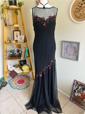 vintage beaded gown 🥀